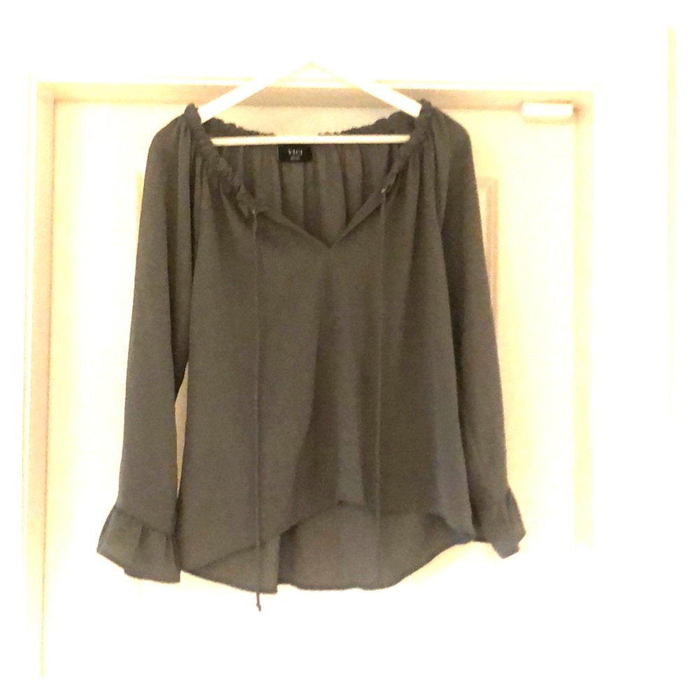 Unworn off the shoulder tunic top